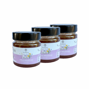 Miele Millefiori confezione 3 barattoli
